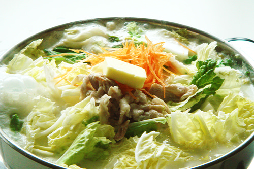 ミルクバター鍋